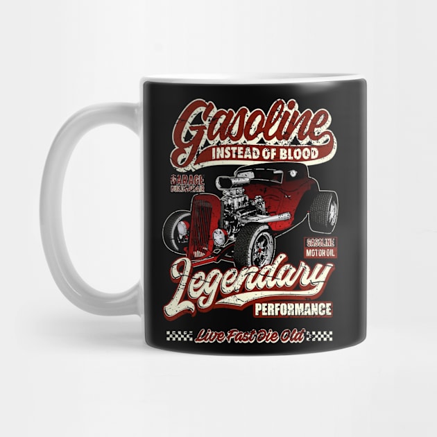 Gasoline instead of blood Hot Rod II by RockabillyM